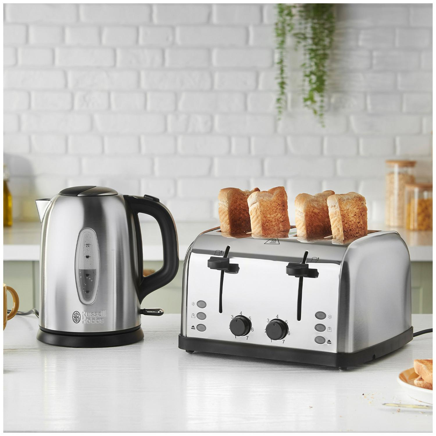 Russell Hobbs Worcester stainless steel kettle 1.7L imported from the UK
