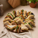 Sainsbury's Vegetarian Sandwich Platter (20 Quarters)
