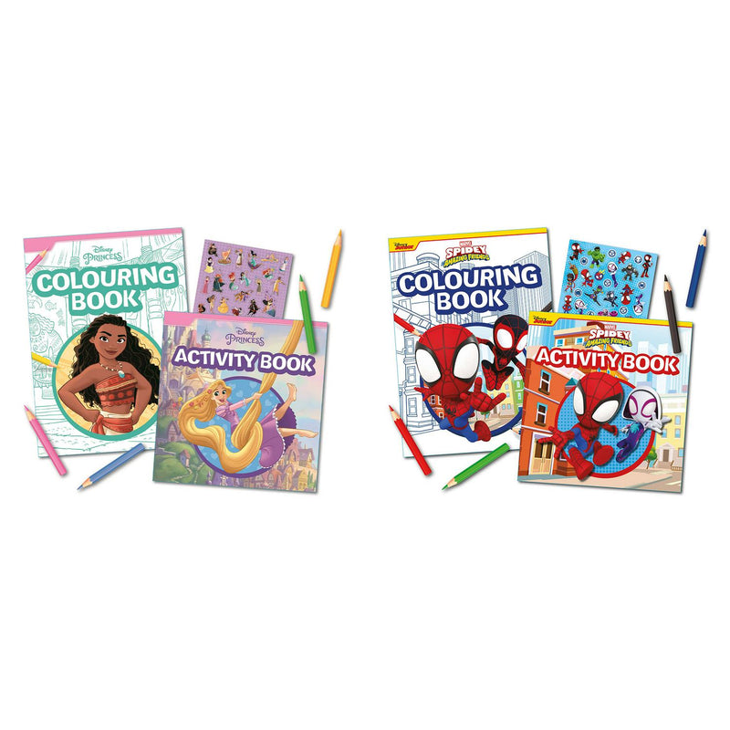 Igloo Books Disney Marvel 2 in 1 Activity Pack, UK version