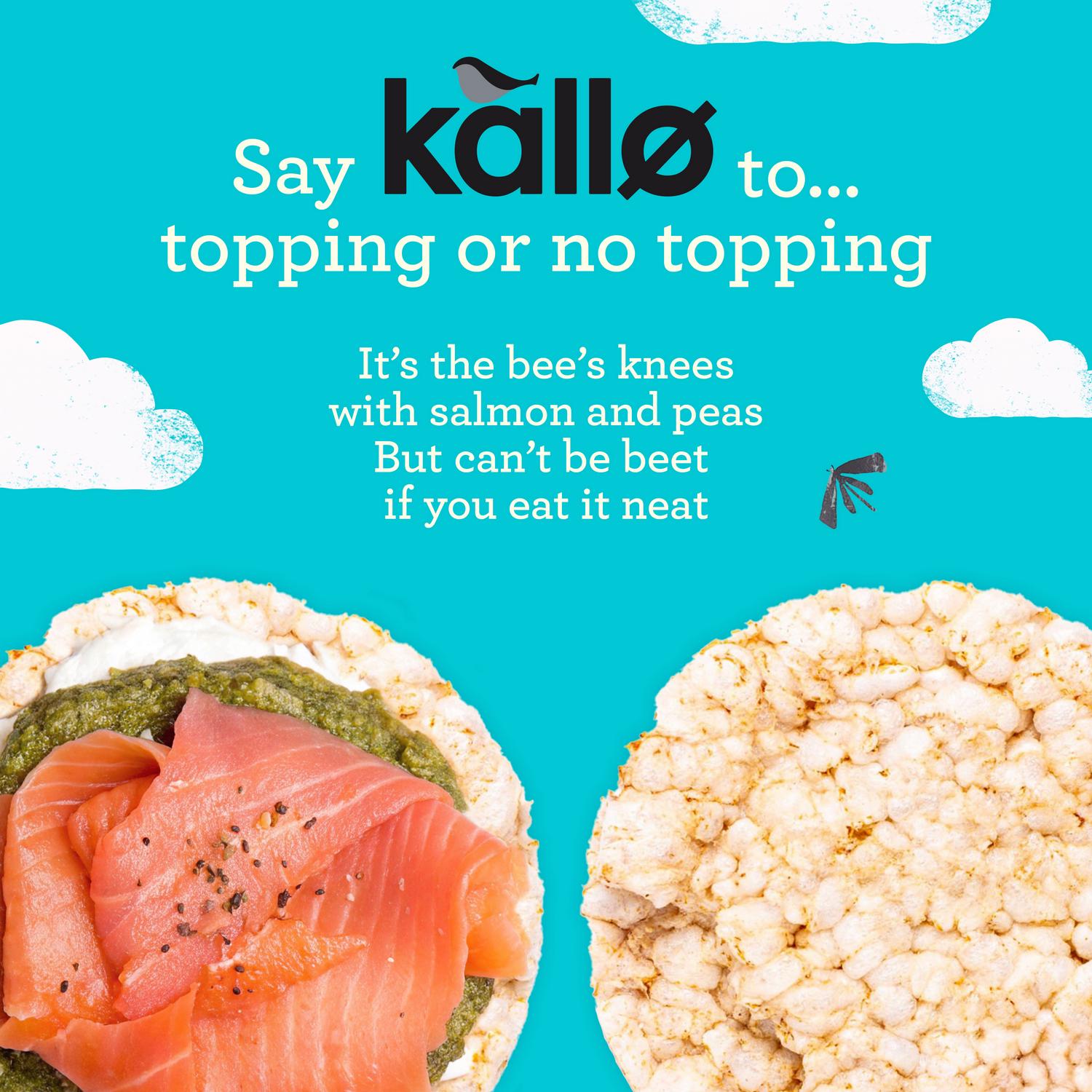 Kallo Protein Packed Lentil Cakes 100g, UK version