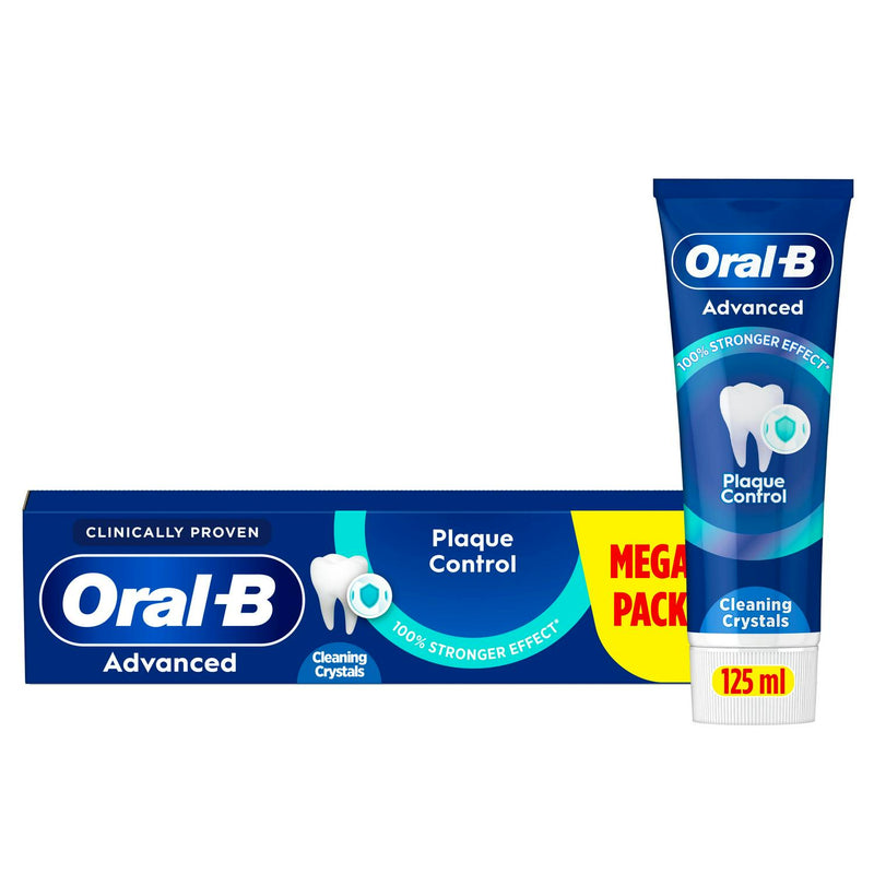 Oral-B Advanced Plaque Control Toothpaste 125ml, imported from the UK