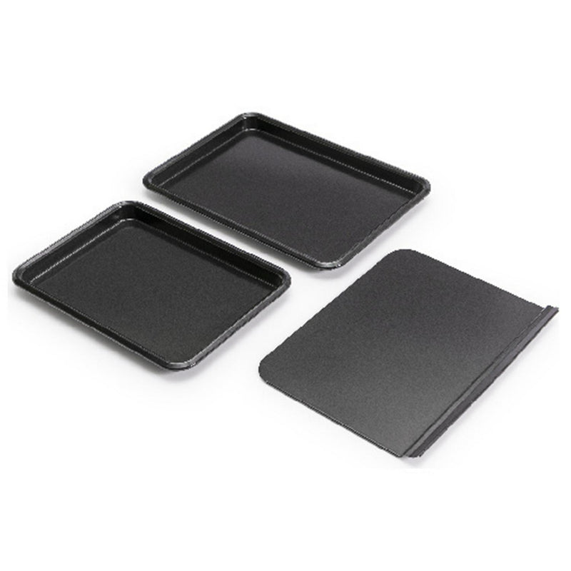 Habitat 3 piece oven tray set carbon steel, UK version