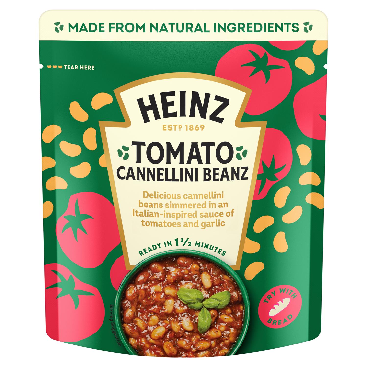Heinz Tomato Cannellini Beans Italian Style 250g, UK version