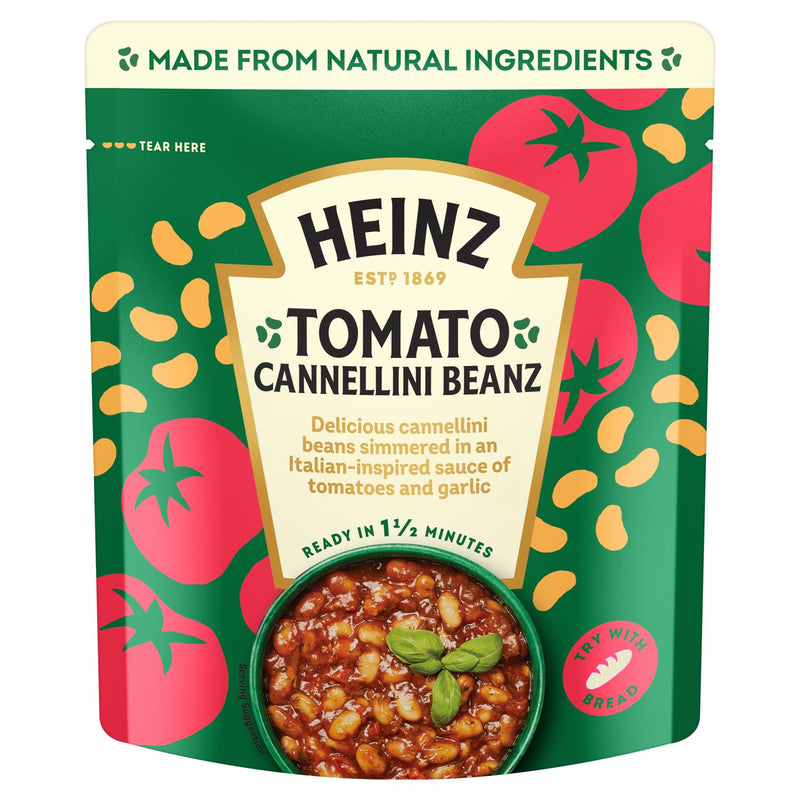 Heinz Tomato Cannellini Beans Italian Style 250g, UK version