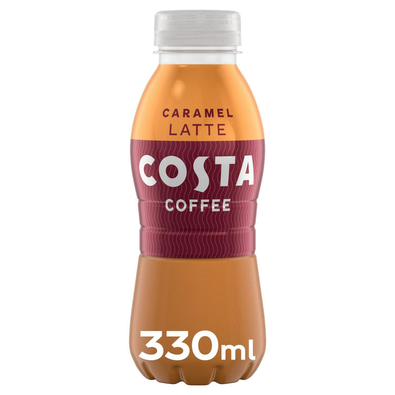 Costa Coffee caramel latte iced coffee 330ml - British product