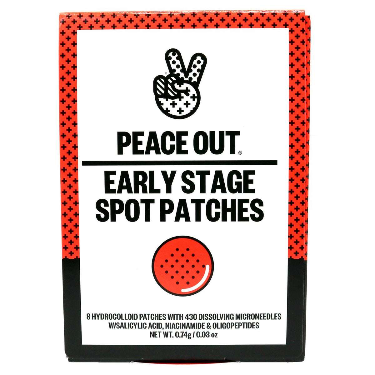 Hydrocolloid Acne Healing Dots with Salicylic Acid and Retinol 20 Count