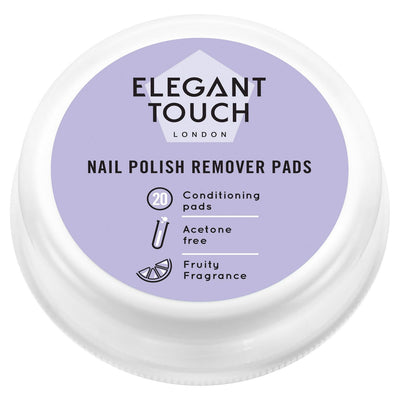 Sainsburys Elegant Touch Nail Remover Pads x20 Fruity Fragrance - اشتري أونلاين من McGrocer