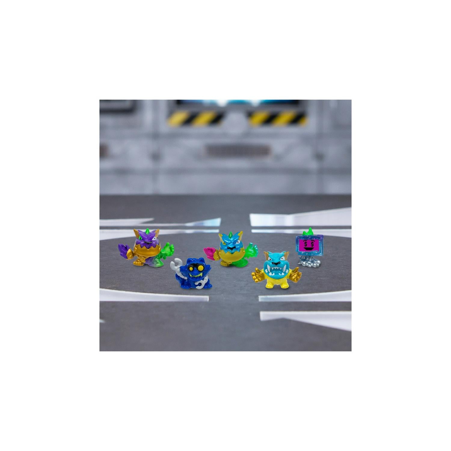 MrBeast Lab Atomic Swarms Figures Pack of 5, imported from the UK