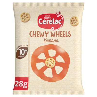 Cerelac Rouleaux Banane à Croquer Snacks Bébé 28g