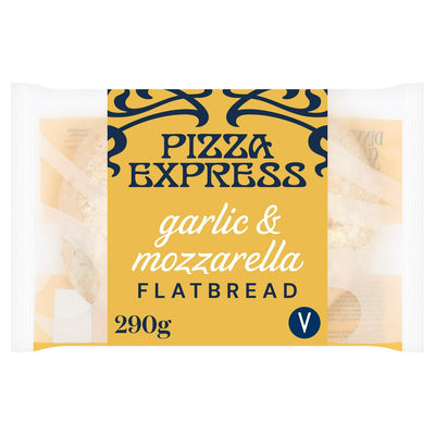 Sainsburys Part-Baked Garlic & Mozzarella Flatbread 290g- Buy online at McGrocer