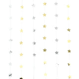 Sainsbury's Home star tassel backdrop kit silver gold 12 pieces (British brand)