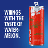 Red Bull Energy Drink Watermelon 250ml x4, imported from the UK
