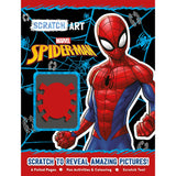 Igloo Books Marvel Spider-Man scratch art book, imported from the UK