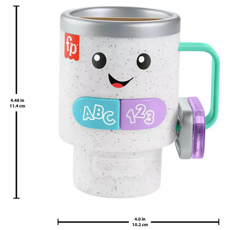 Fisher Price Wake Up Learn Coffee Mug toy - British product