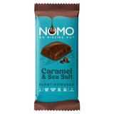 NOMO Caramel Sea Salt Bar 75g, imported from the UK