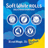 Kingsmill white rolls large x6 pack, UK version bakery item
