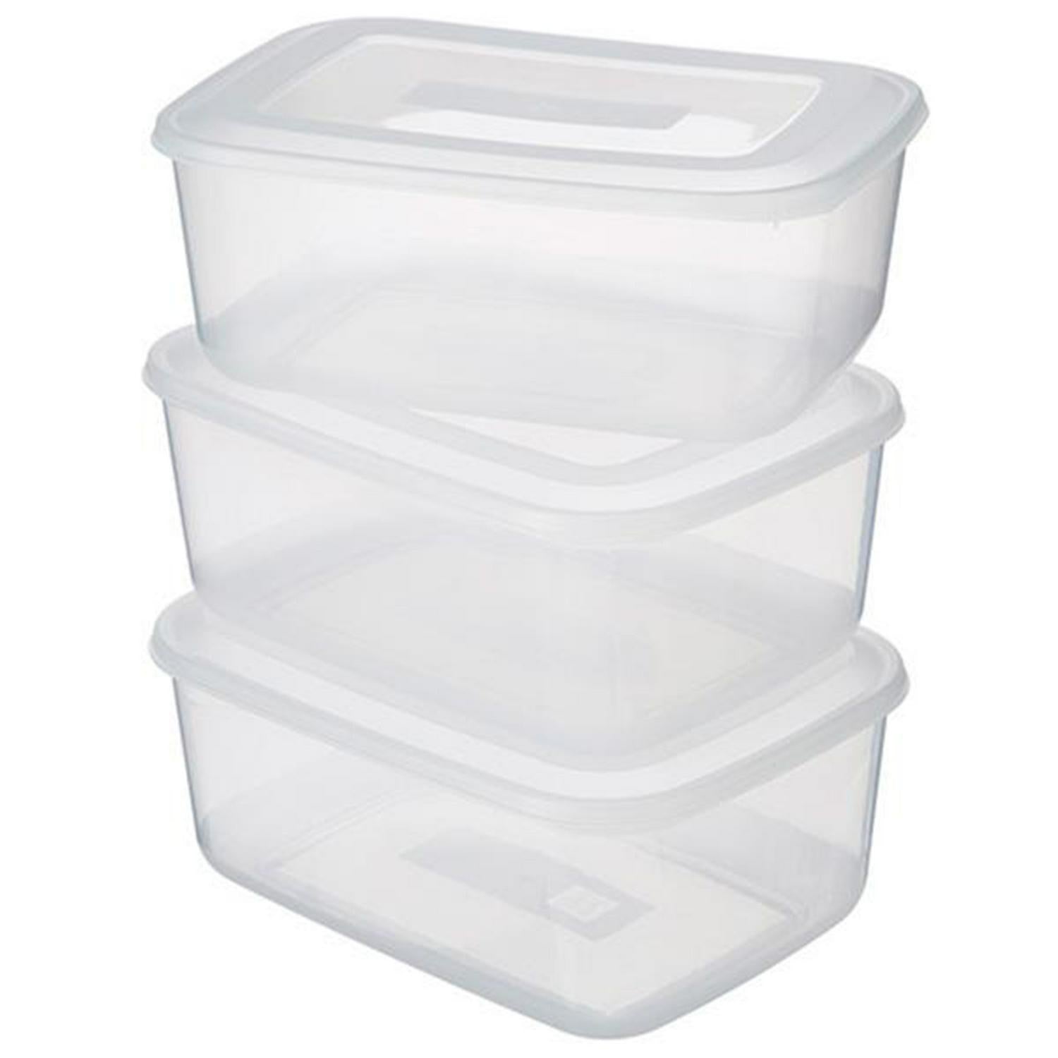 Sainsbury's Home Pack of 3 x 3.9L Storage Box