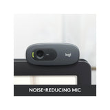 Logitech C270 HD Webcam 720p video capture device, UK version