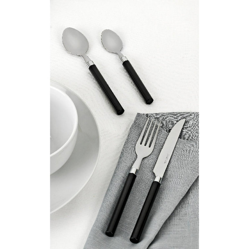 Sainsbury's Home Black Cutlery Set 16 Piece (British brand)