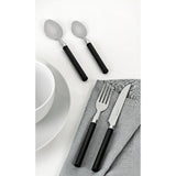 Sainsbury's Home Black Cutlery Set 16 Piece (British brand)