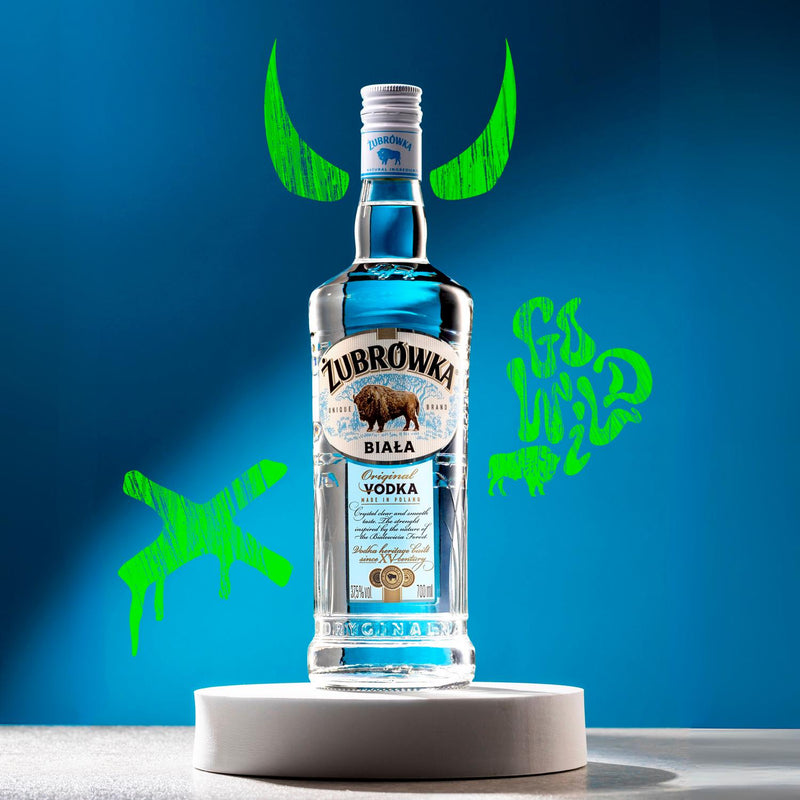 Zubrowka Biala Vodka 100cl (British brand)