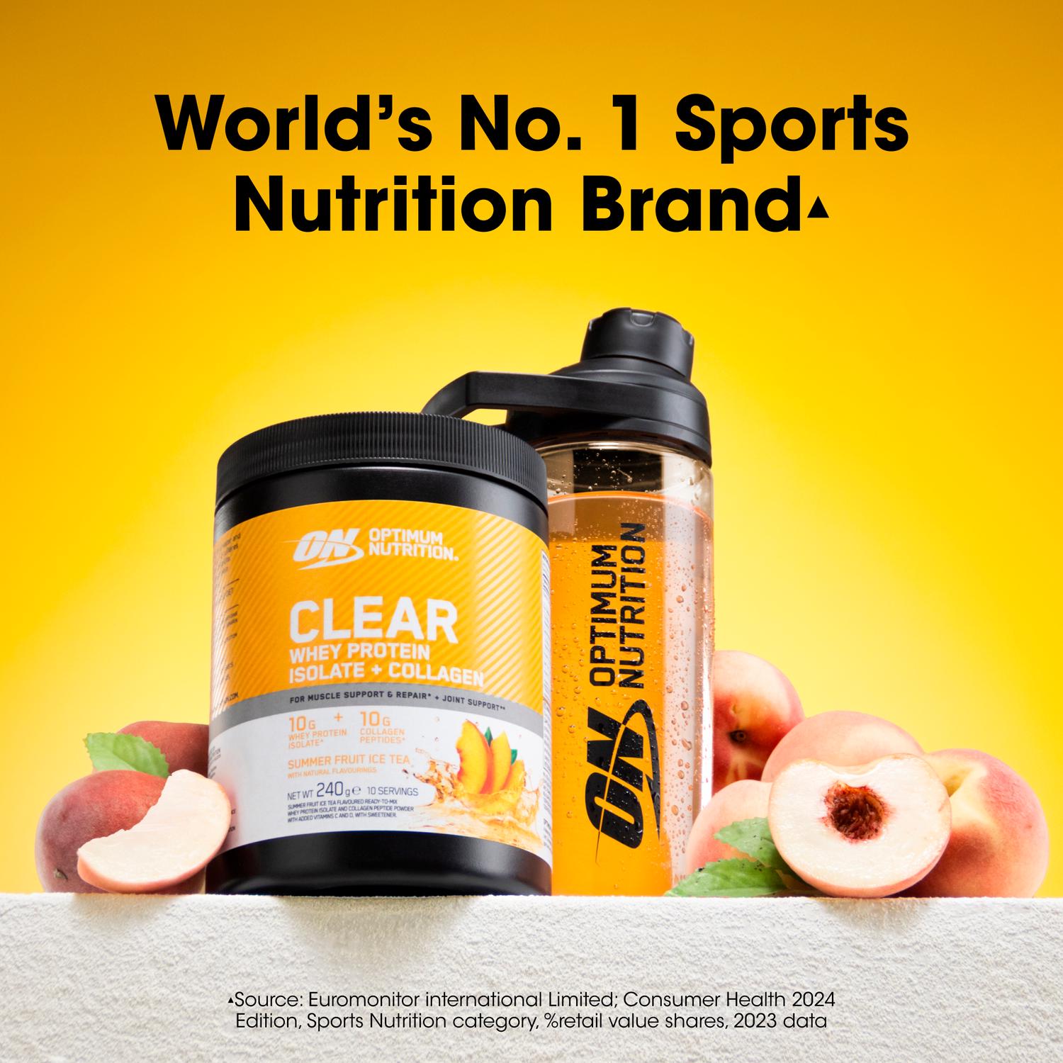 Optimum Nutrition Clear Whey Protein Summer Fruit 240g, imported from the UK
