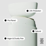Fussy Natural Deodorant Refill Tropic Tonic 40g - British product