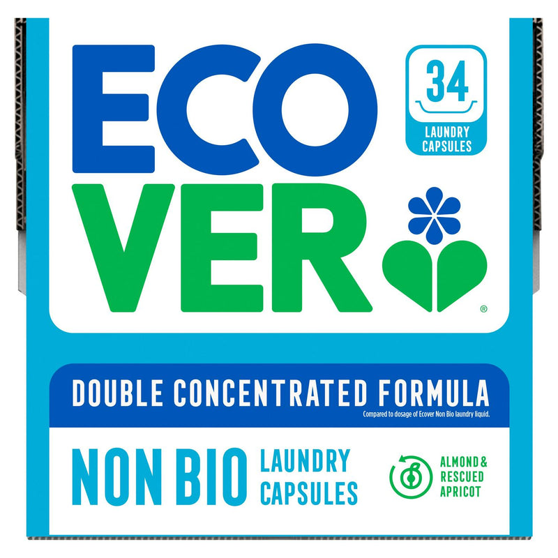 Ecover Non Bio laundry capsules 34x17g - British product