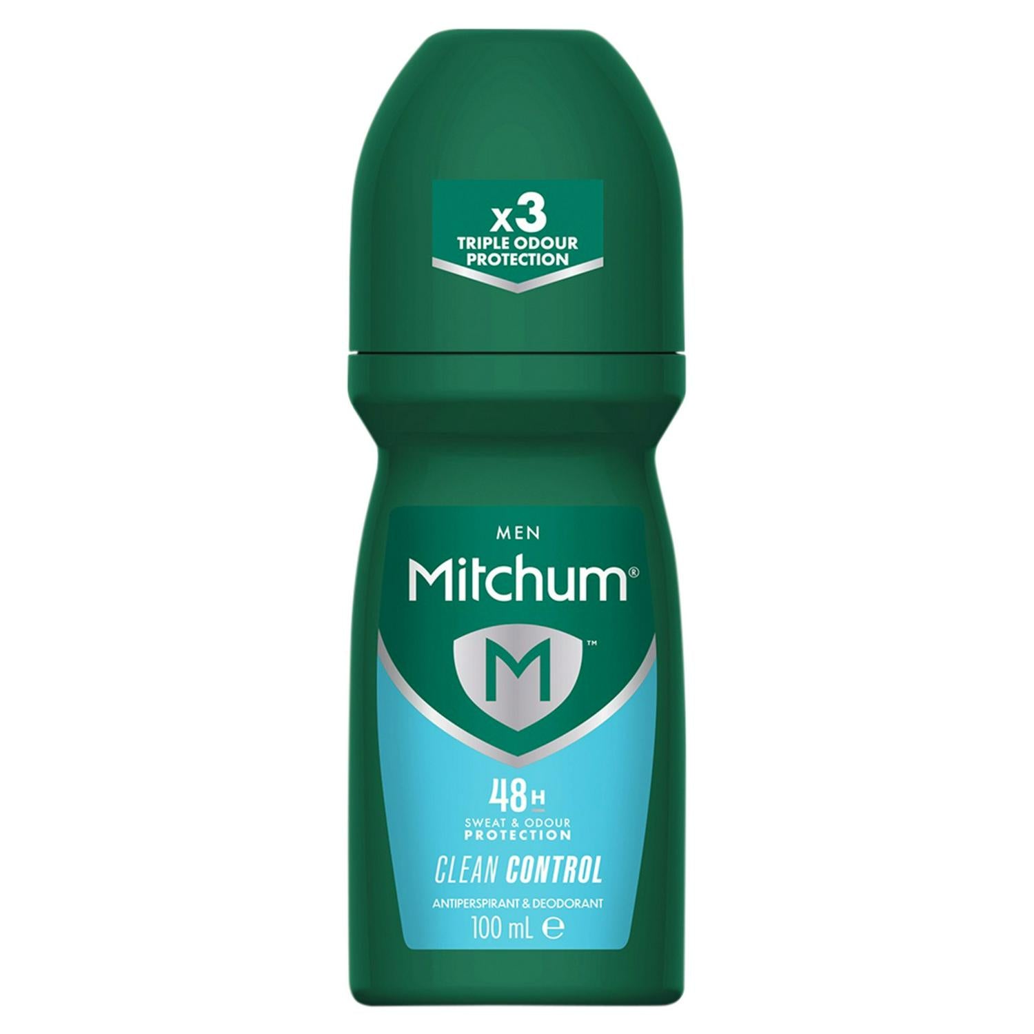 Mitchum Men 48hr Protection Clean Control Deodorant 100ml, imported from the UK