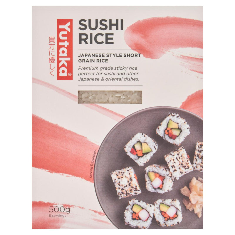 Yutaka Sushi Rice Short Grain 500g Box (British brand)