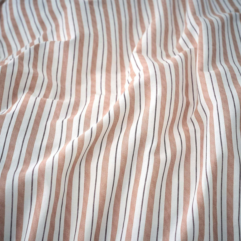 Habitat Rust Stripe Bedding Set Double Duvet Cover, UK version