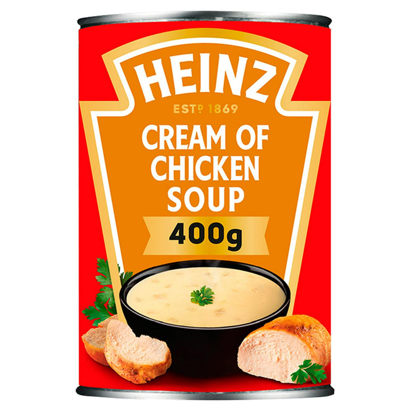 Heinz Low Fat Cream of Chicken Soup 400g, UK version