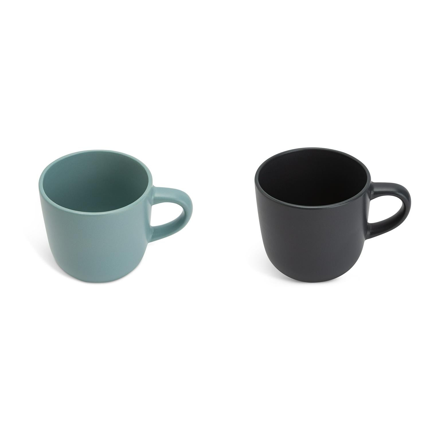 The Habitat Matte Charcoal Mug Stoneware, UK version