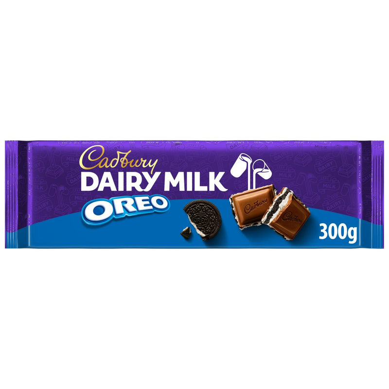 Cadbury Dairy Milk Oreo chocolate tablet 300g - British product