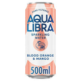 Aqua Libra Sparkling Water Infused with Blood Orange & Mango 500ml