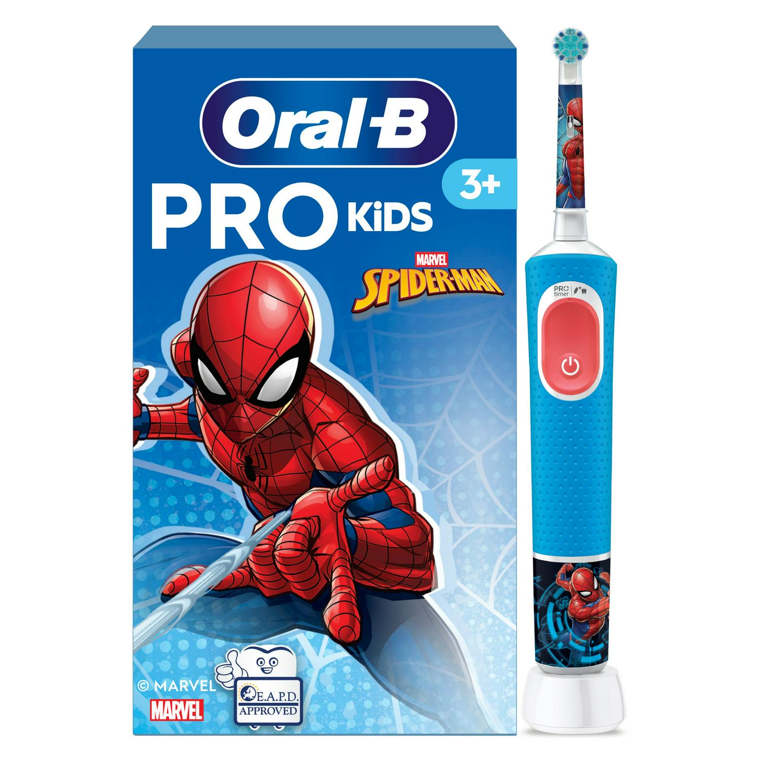 Oral-B Spider-Man Electric Toothbrush Kids, imported from the UK