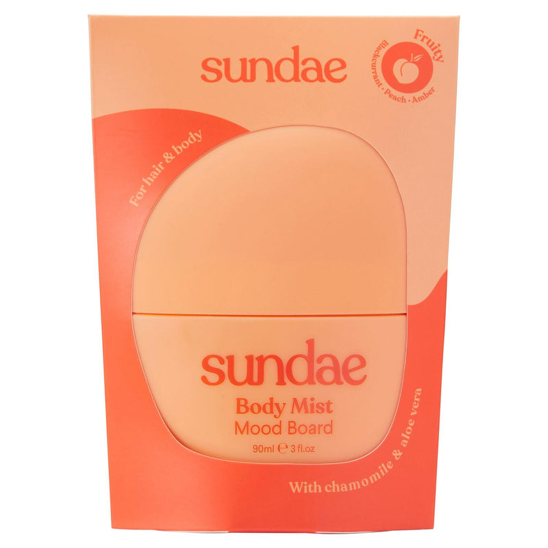 Sundae Mood Board fruity body mist 90ml (British brand)