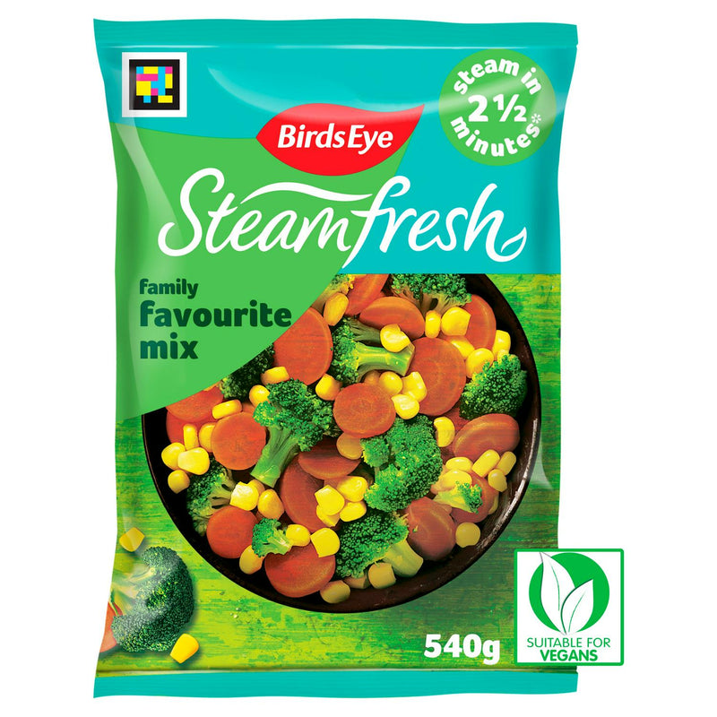 Birds Eye Steamfresh mixed vegetables 540g - British product