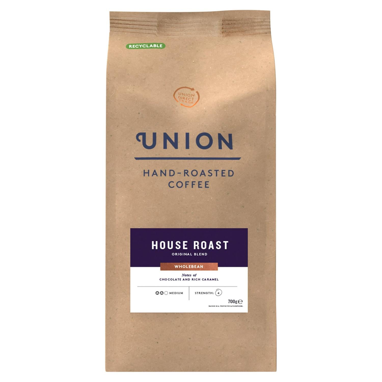 Union House Roast coffee beans 700g (British brand)