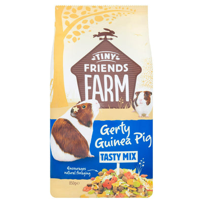 Tiny Friends Farm Gerty Guinea Pig Tasty Mix طعام خنازير غينيا 850 جم