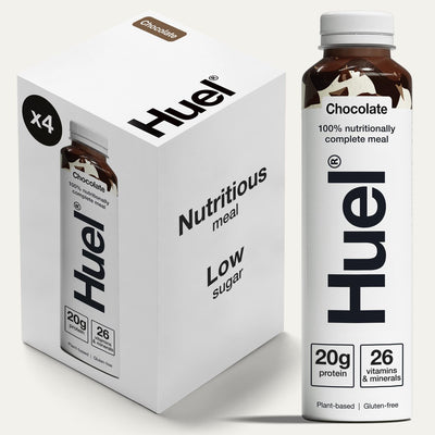 Huel Schokoladen-Mahlzeitenersatz-Getränk 4 x 500ml