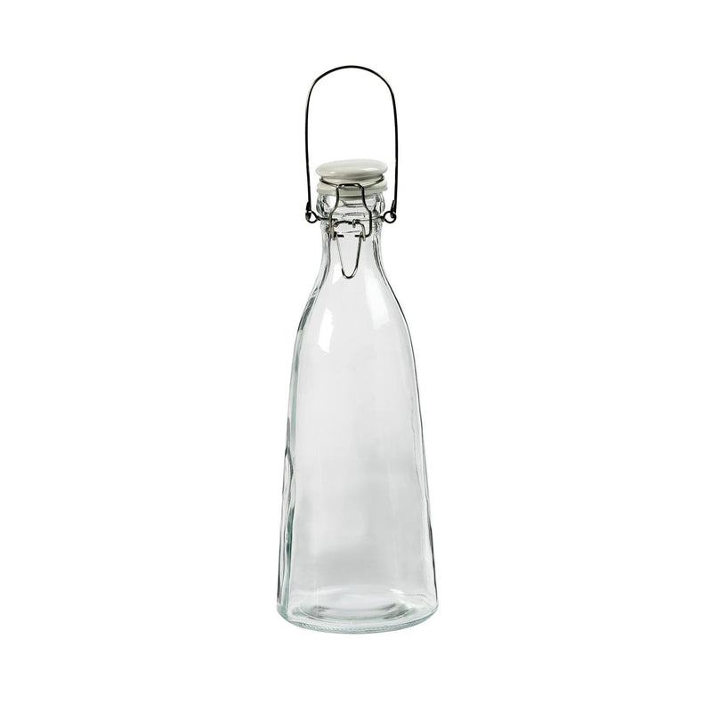 Home Klip Top Glass Bottle 1L - British product