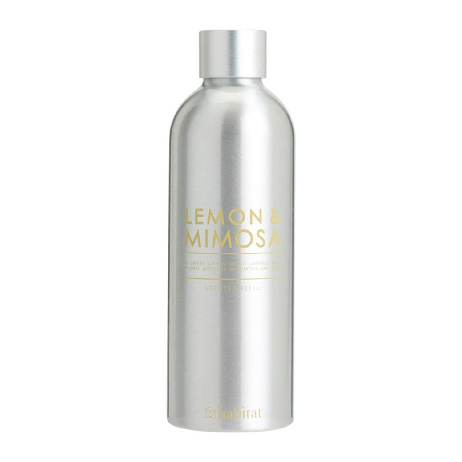 Habitat 180ml Scented Diffuser Refill - Lemon & Mimosa