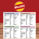 Paquete múltiple de patatas fritas Walkers Classic Variant de 20x25g (marca británica)