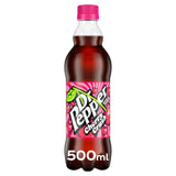 Dr Pepper Zero Cherry Crush soft drink 500ml - British product