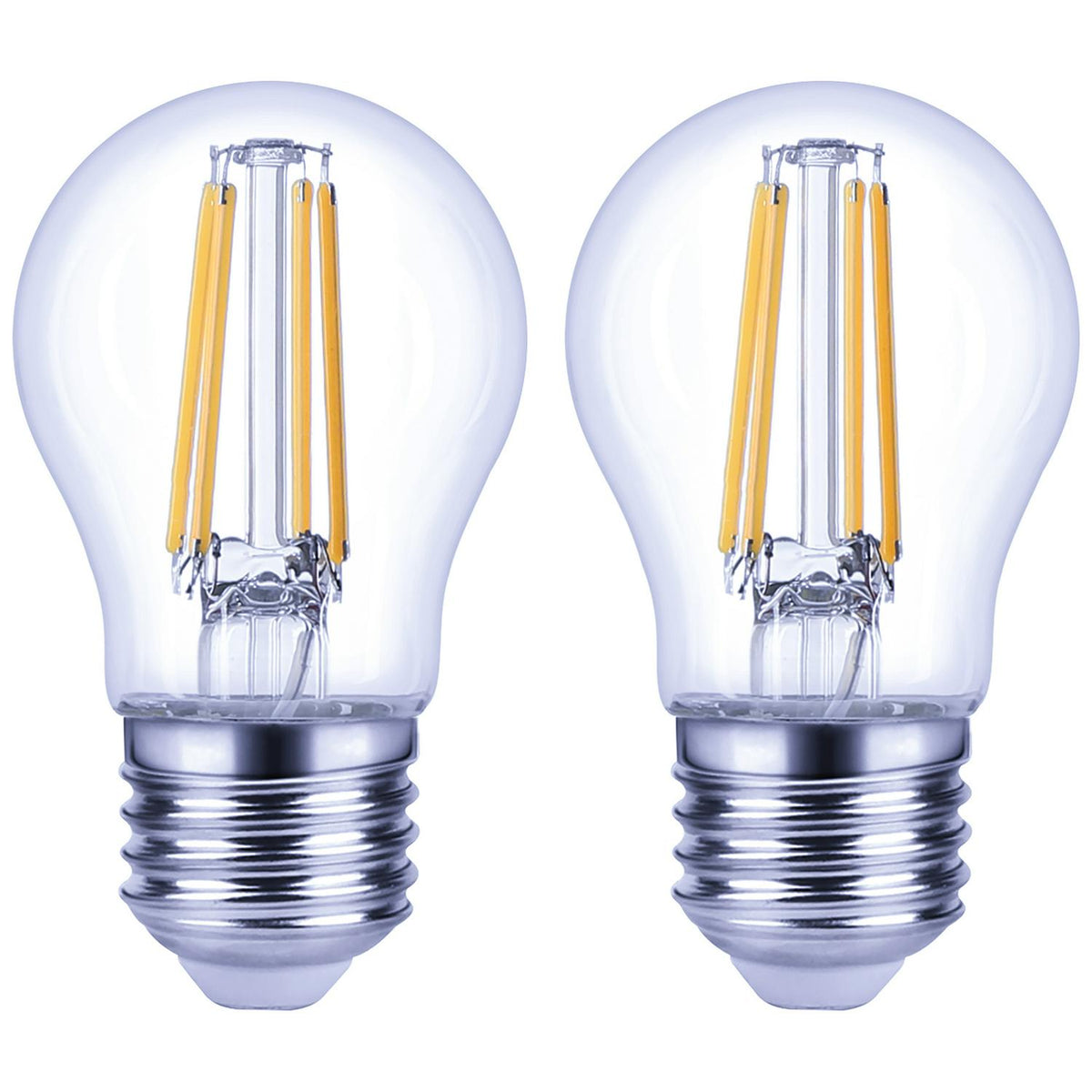 Sainsbury's Home Pack of 2 LED Filament Globe 40W ES Light Bulb