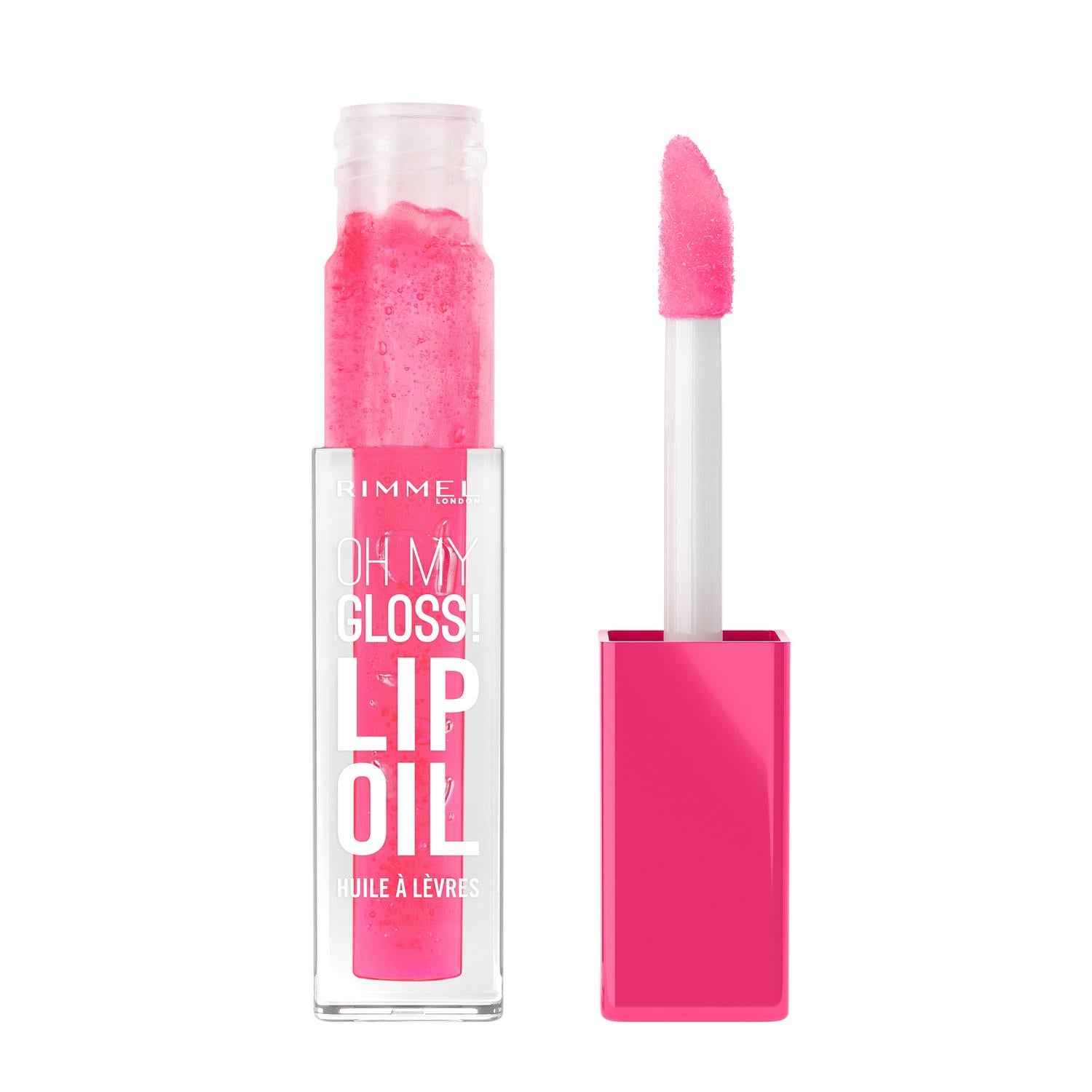 Rimmel London Oh My Gloss Lip Oil Berry Pink imported from the UK