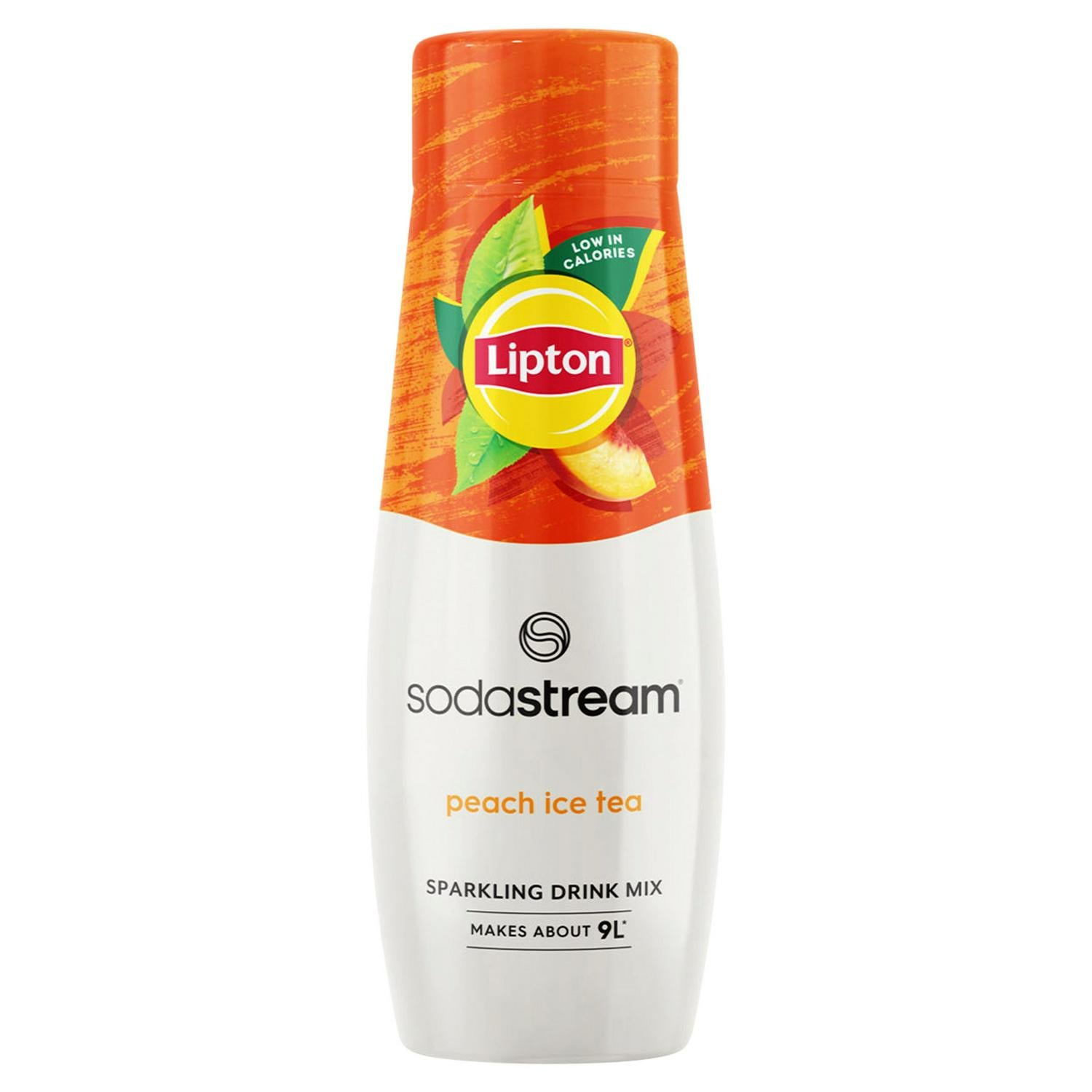 Lipton SodaStream Peach Flavour Tea Mix 440ml, imported from the UK