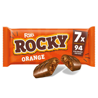 Sainsburys Orange Flavoured Chocolate Shortcake Biscuit Bar Multipack 7 x 19.75g- Buy online at McGrocer