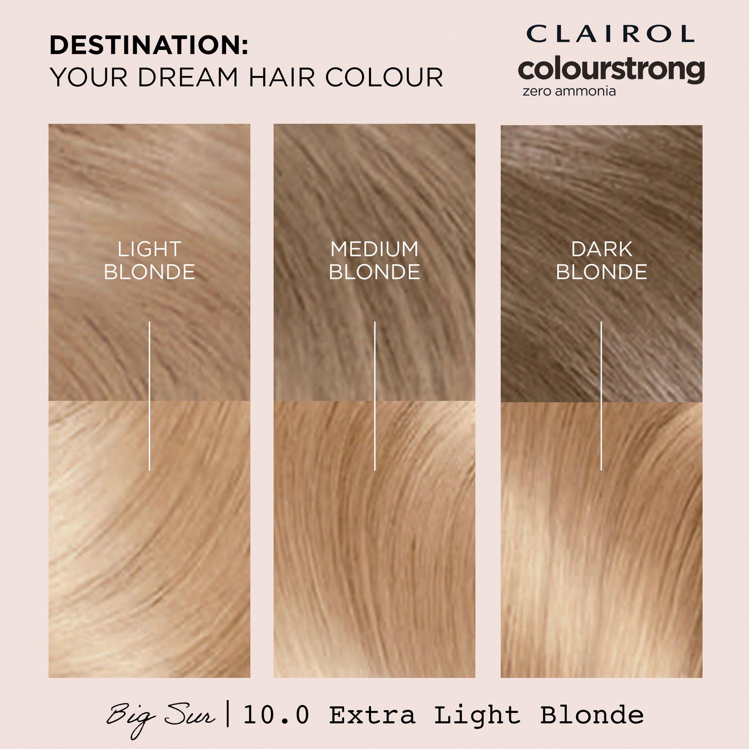 Extra Light Blonde Permanent Hair Dye with AHA and Bonding Treatment